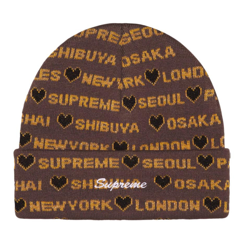 Supreme FW24 WEEK 1 Hearts Beanie