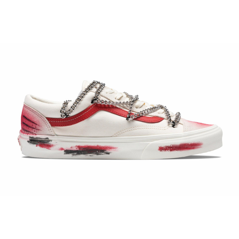 Vans Style 36 Marshmallow Racing Red 32day