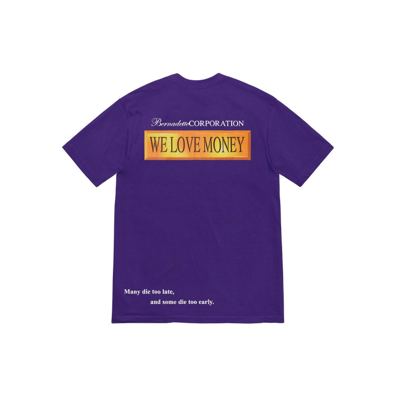 Supreme x BERNADETTE CORPORATION SS23 WEEK13 MONEY TEE LogoT