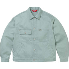 Supreme SS24 WEEK15 DENIM CHORE TRUCKER JACKET logo