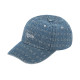 Supreme SS20 Week 8 Jacquard Logos Denim 6-PanelLogo