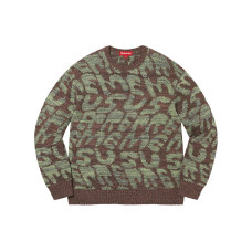 Supreme SS23 Week6 STACKED SWEATER Logo