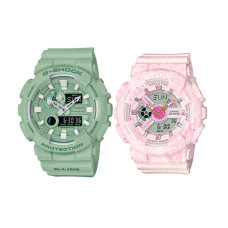 CASIO G-SHOCK BABY-G GAX-100CSB-3A+BA-110PI-4AD