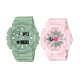CASIO G-SHOCK BABY-G GAX-100CSB-3A+BA-110PI-4AD