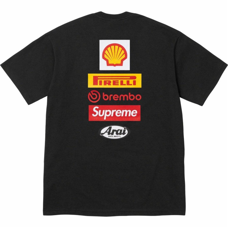 Supreme x DUCATI SS24 WEEK16 LOGO TEE logo T