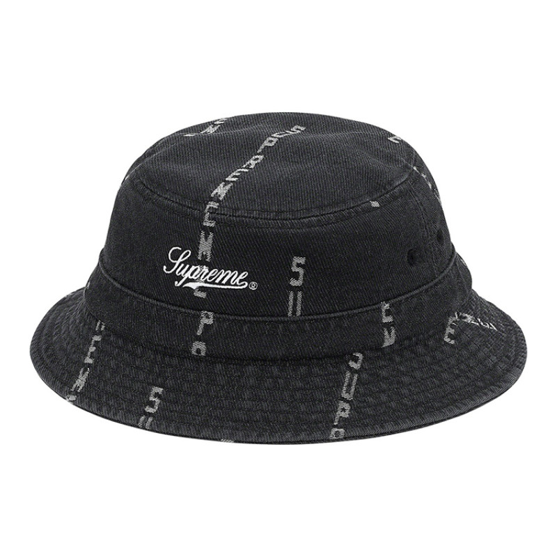 Supreme Supreme FW20 Week 6 Logo Stripe Jacquard Denim Crusher