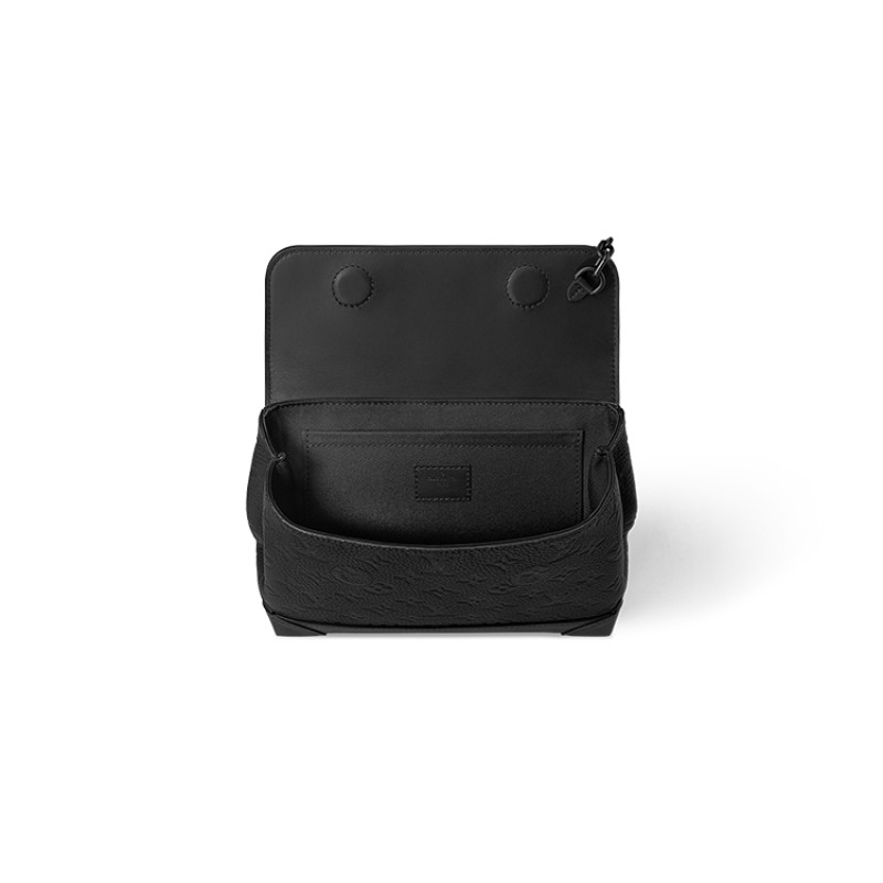 LOUIS VUITTON Steamer Logo Monogram Taurillon