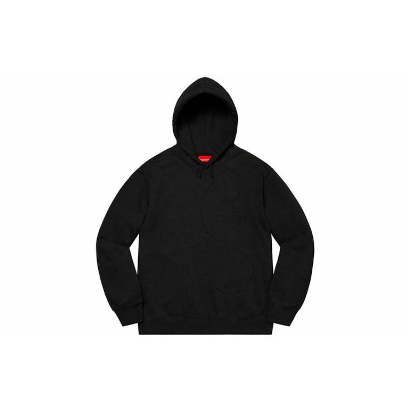 Supreme SS21 Week 1 Laser Cut S Logo Hooded Sweatshirt Logo