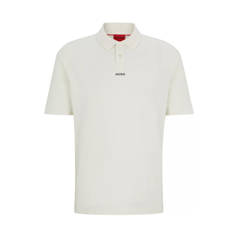 HUGO BOSS POLO SHIRT WITH LOGO PRINT Polo
