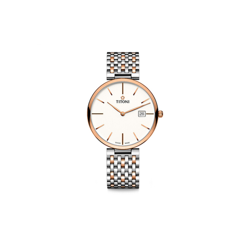 TITONI 39mm 82718SRG-606