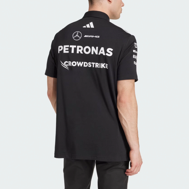 adidas x MERCEDES-AMG PETRONAS F1 TEAM SS25 logoPolo
