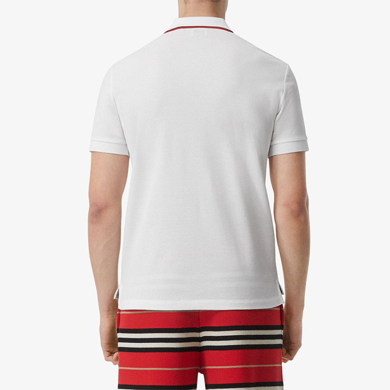 Burberry Cotton Polo Shirt LogoPolo