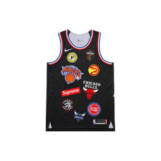Supreme x Nike NBA Teams Authentic Jersey Black NBA