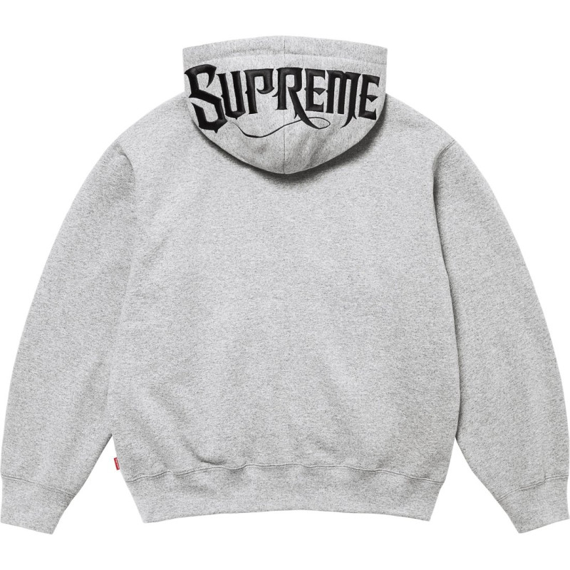 Supreme FW24 WEEK8 Mister Cartoon Zip Up Hooded Sweatshirt