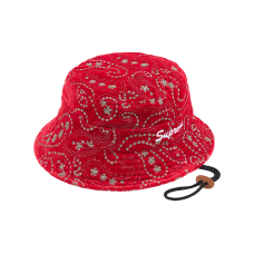 Supreme FW23 WEEK 15 VELVET PAISLEY BOONIE