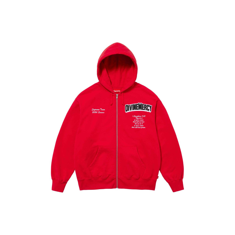 Supreme SS24 Week4 ZIP UP HOODED SWEATSHIRT