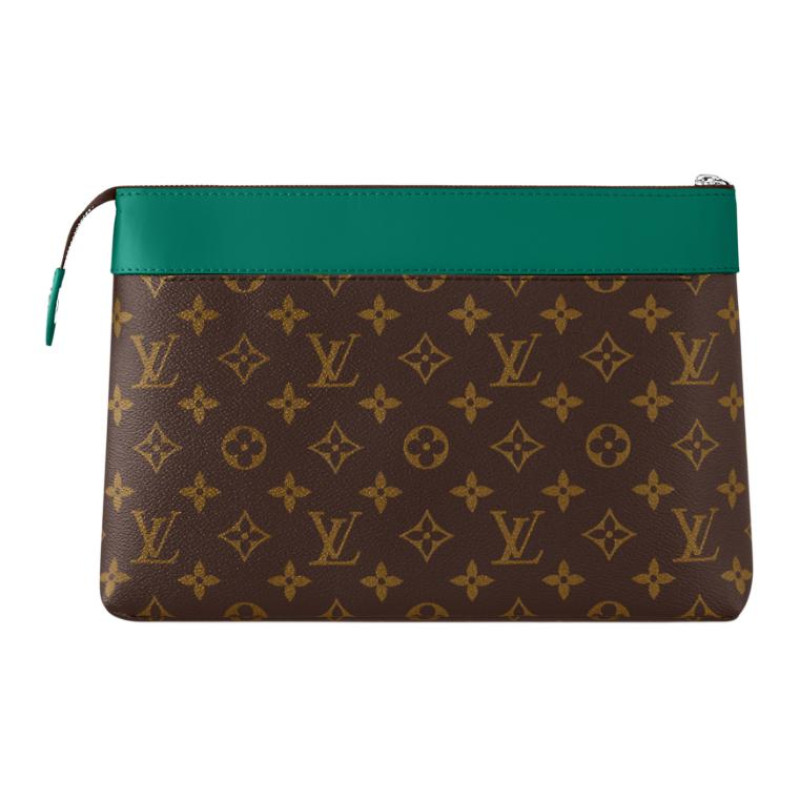 LOUIS VUITTON Pochette Voyage SOUPLE Logo