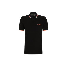 HUGO BOSS Polo Shirt With Contrast Logos Polo
