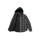 Supreme FW23 FW23 WEEK15 TARTAN FLANNEL HOODED SHIRT
