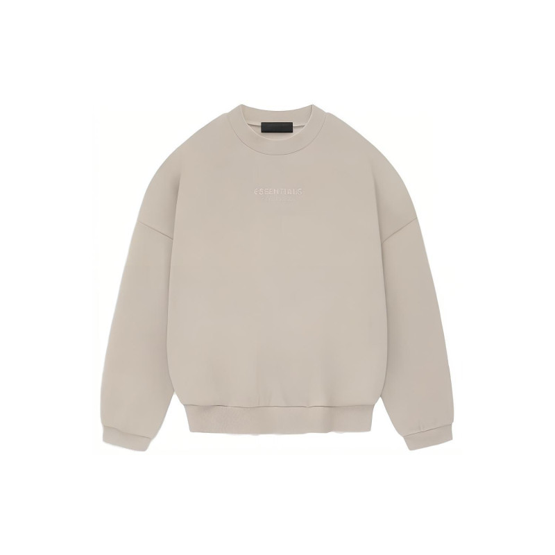 Fear of God Essentials FW23 Crewneck Silver Cloud