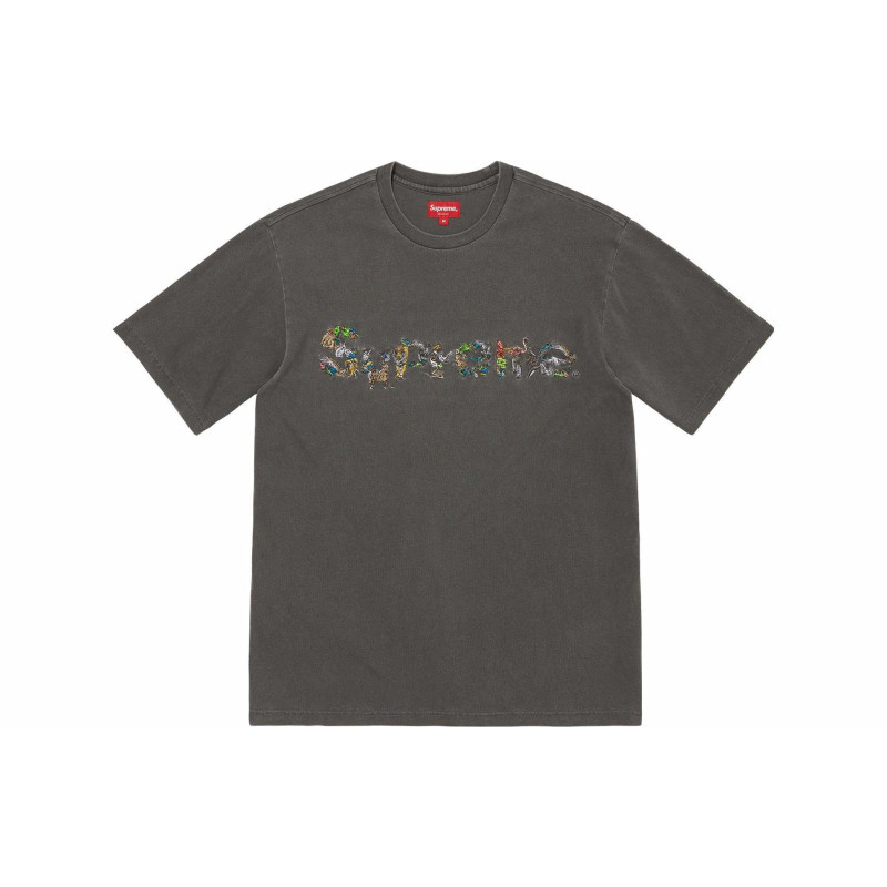 Supreme SS23 Week12 ANIMAL KINGDOM SS TOP LogoT