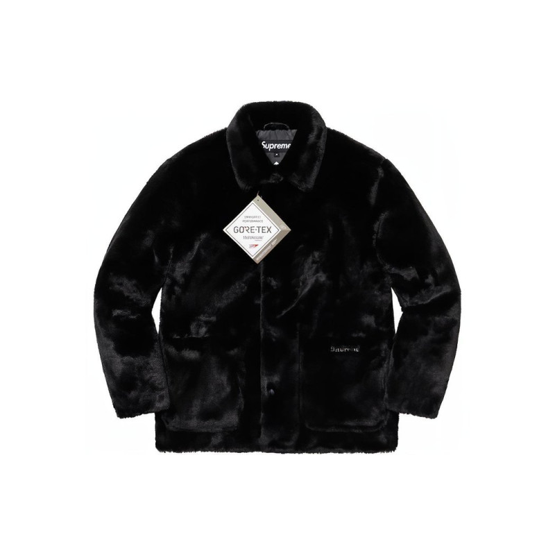Supreme FW21 Week 3 2-Tone Faux Fur Shop Coat