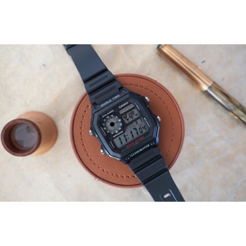 CASIO YOUTH STANDARD 10 45*42.1mm AE-1200WH-1A