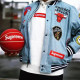 Supreme SS18 x Nike x NBA Teams Warm-Up Jacket Denim