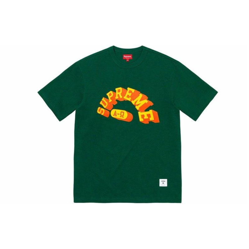 Supreme FW21 Week 1 Alpha Omega SS Top LogoT