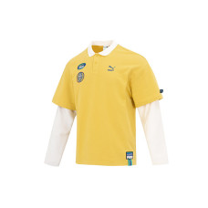 PUMA Team Badge Polo Longsleeve LogoPolo