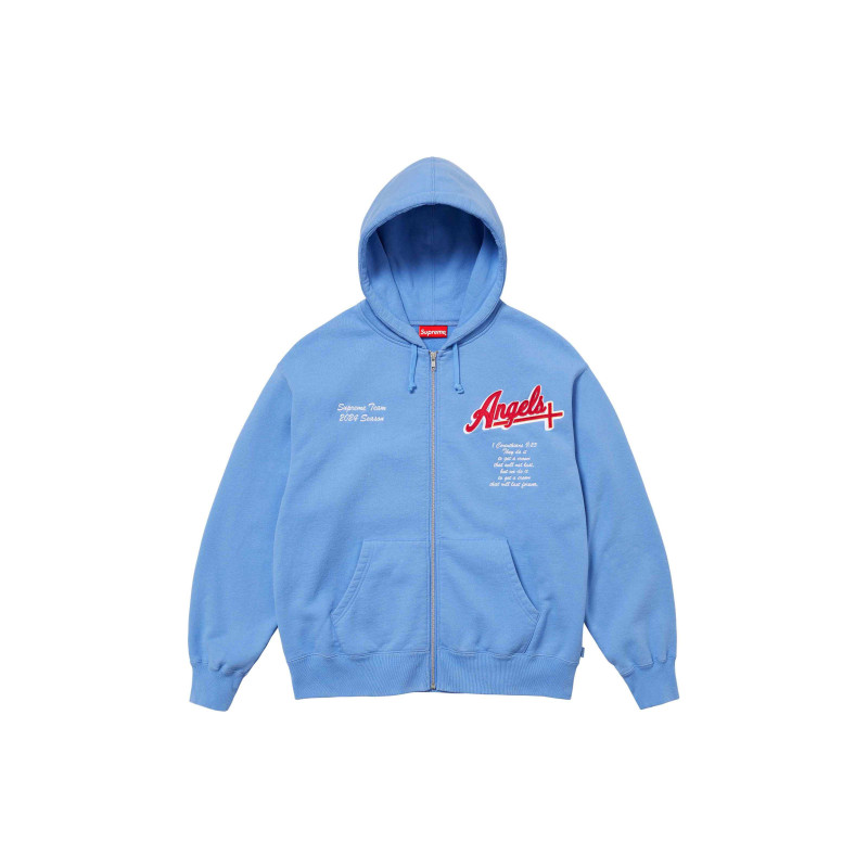 Supreme SS24 Week4 ZIP UP HOODED SWEATSHIRT