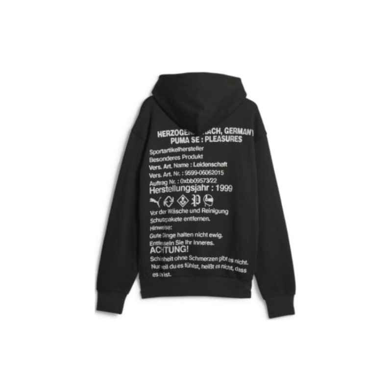 PUMA x PLEASURES Graphic Hoodie Sweatshirt Logo