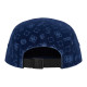 Supreme FW24 WEEK 5 Flocked Denim Camp Cap