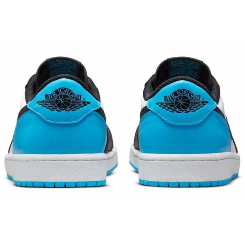 Jordan Air Jordan 1 Low 'Black and Dark Powder Blue'