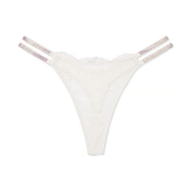 Victoria's Secret PINK VERY SEXY Double Shine Strap Lace Tg PantyCt We 1