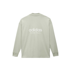 adidas originals Adidas Basketball Chapter 1 Tee Ls Halo Green LogoT