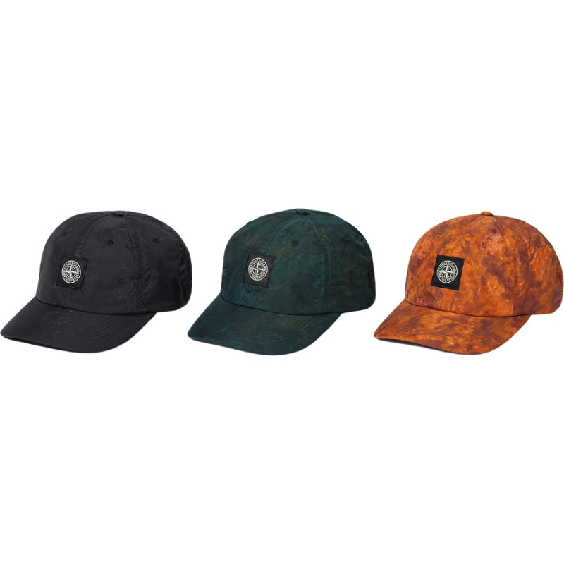 Supreme FW20 Week 13 SupremeStone Island Painted Camo Nylon 6-Panel