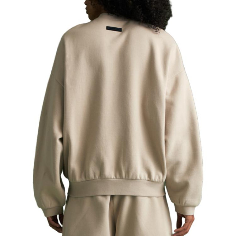 Fear of God Essentials FW23 Crewneck Silver Cloud