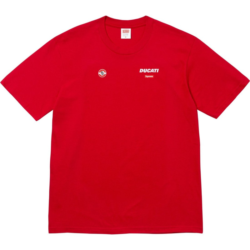 Supreme x DUCATI SS24 WEEK16 LOGO TEE logo T