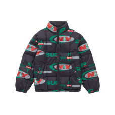 Supreme FW18 NY Reversible Puffy Jacket Black