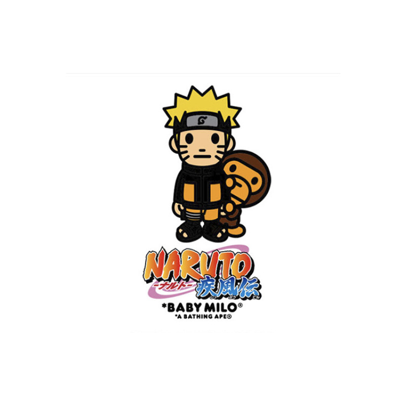 A BATHING APE x NARUTO Baby Milo Tee T