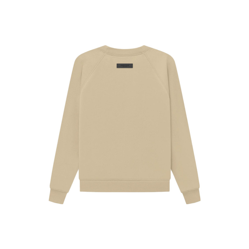 Fear of God Essentials Crewneck Sweatshirt Sand Logo