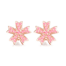 CHIEMOT S925 Colorful cherry blossoms