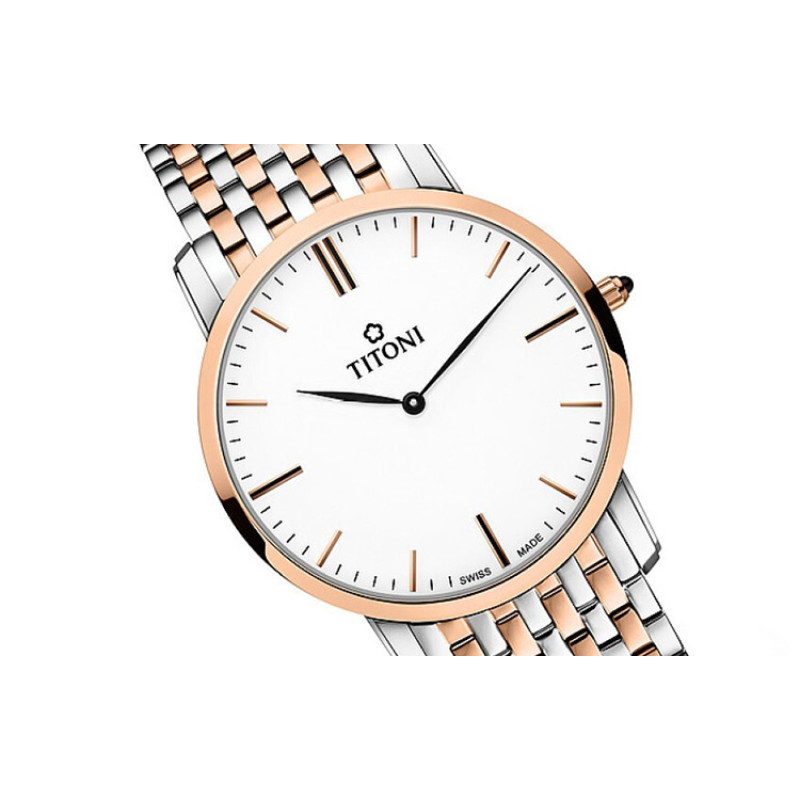 TITONI 38mm TQ-52918-SRG-583