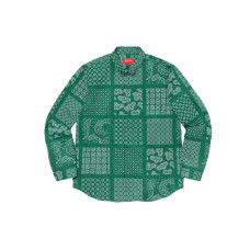 Supreme SS20 Week 13 Paisley Grid Shirt