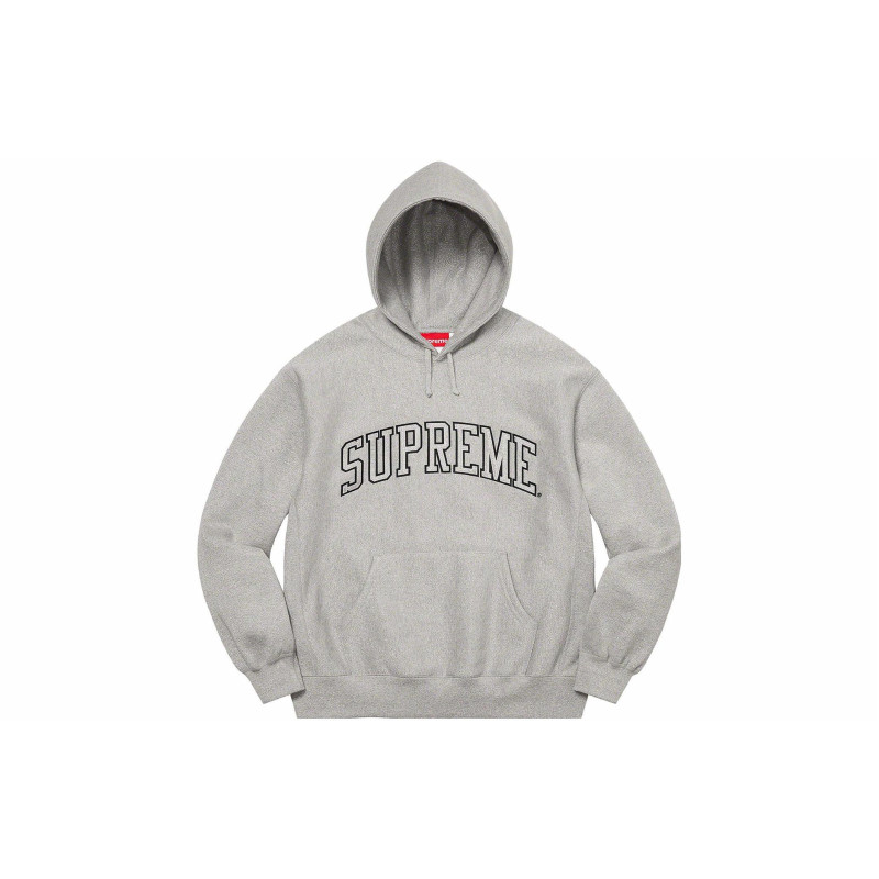 Supreme SS23 Week7 GLITTER ARC HOODED SWEATSHIRT Logo