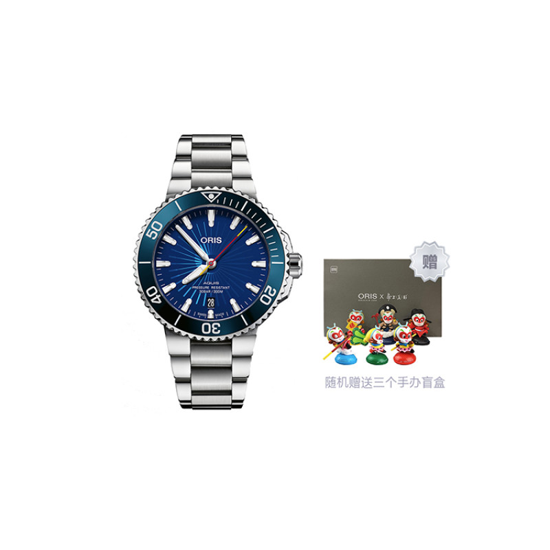 Oris 41.5mm 73377664185MBlihe