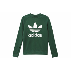 adidas originals Trefoil Crew Sweat Collegeate Green