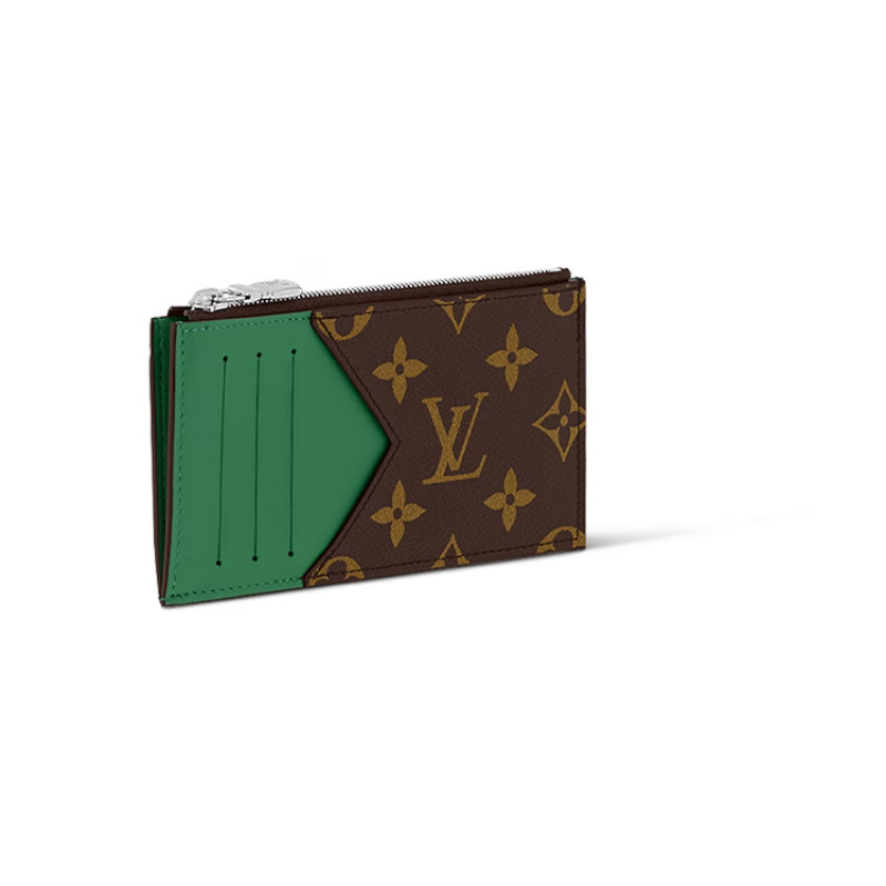 LOUIS VUITTON COIN Monogram Macassar