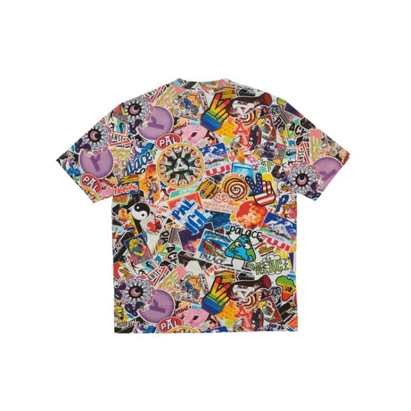 Palace FW21 Sticker Pack T-Shirt MultiT